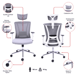 SILLA DE OFICINA BOCHALEMA PRESIDENTE